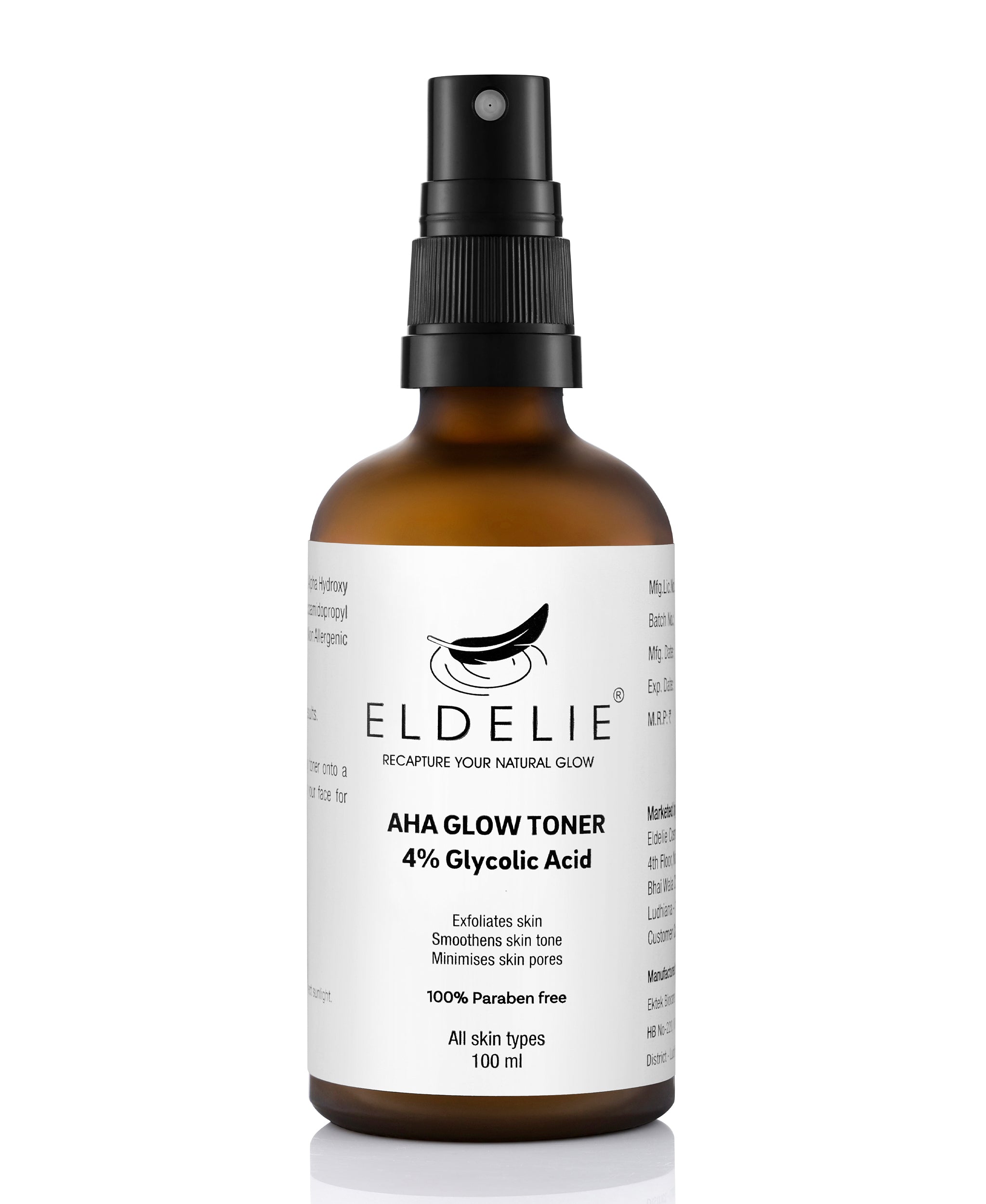 Eldelie 4% Glycolic Acid Clarifying Toner
