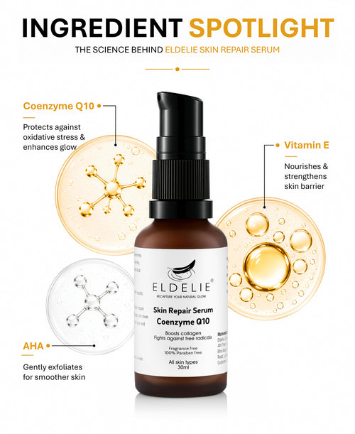 Eldelie CoQ10 + Vitamin E Renewal Serum