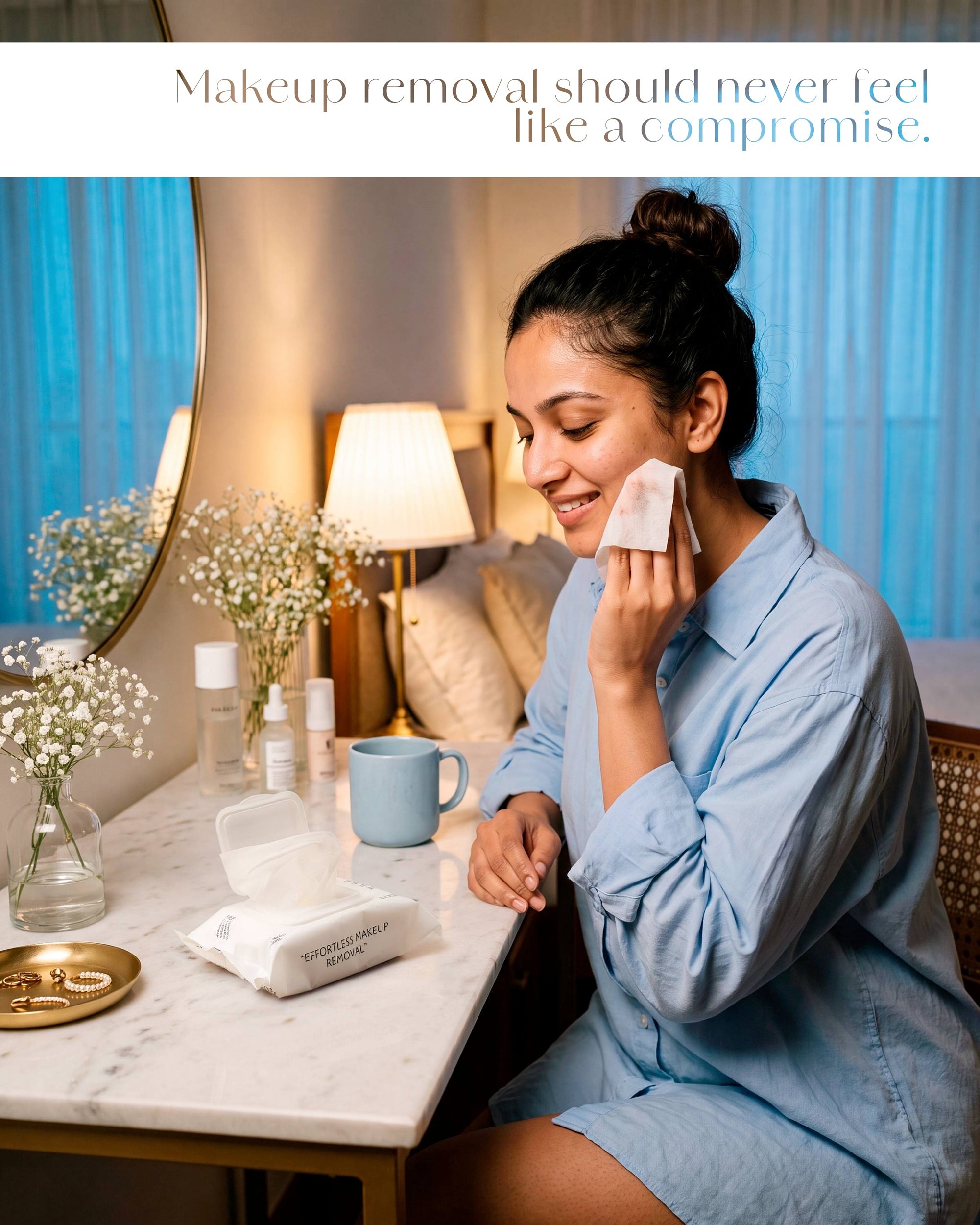 Eldelie Hyaluronic Acid Micellar Makeup Removal Wipes