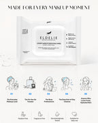 Eldelie Hyaluronic Acid Micellar Makeup Removal Wipes